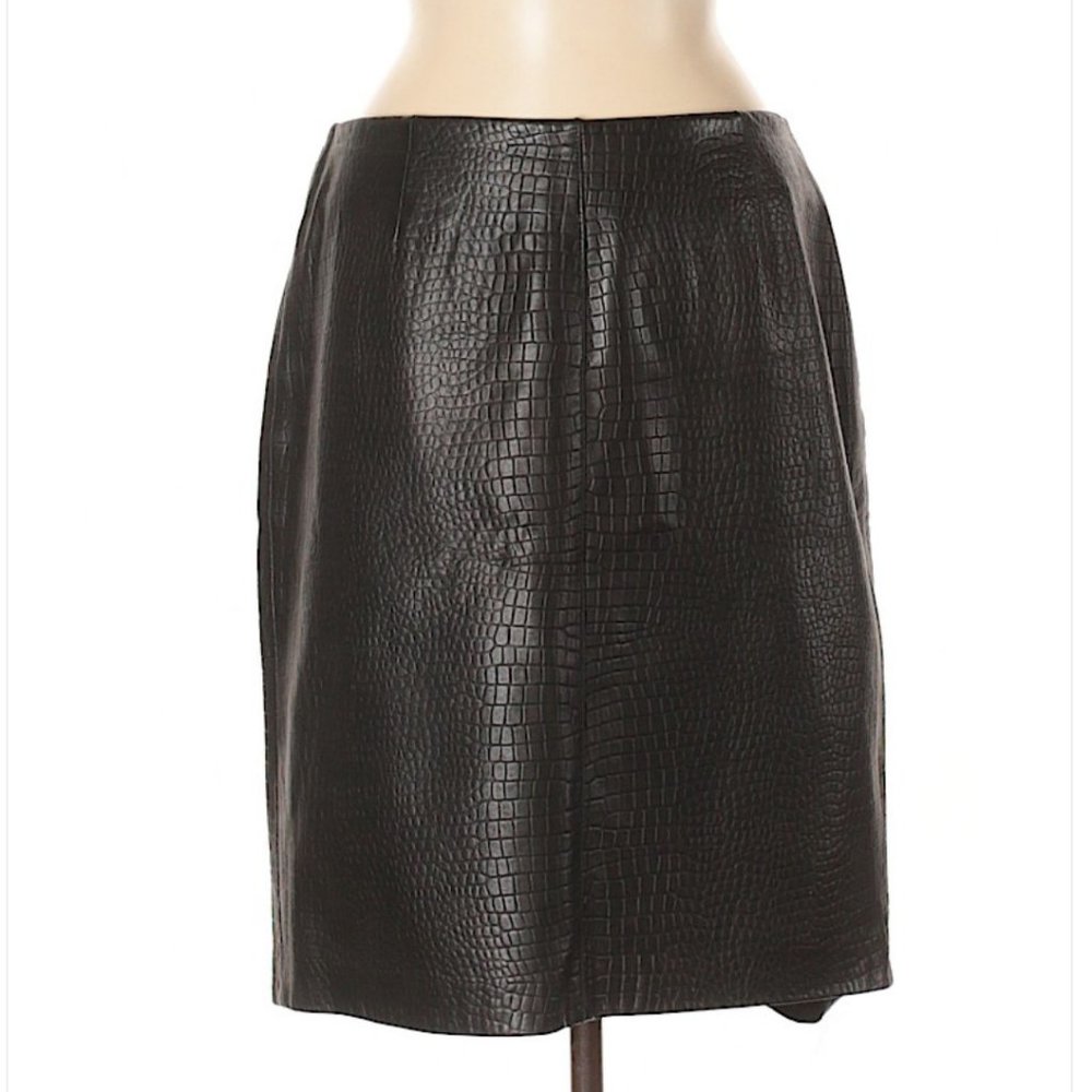 100% Leather Skirt | Kate Hill | Size 6